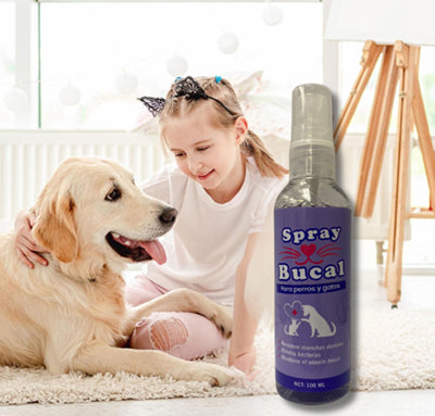 Spray Bucal para Mascotas 100ml.