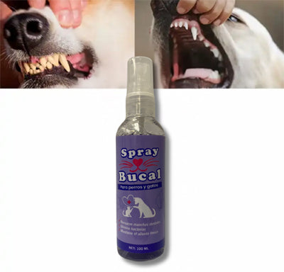 Spray Bucal para Mascotas 100ml.