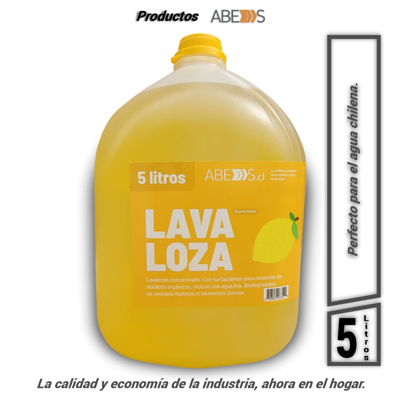 Lavaloza 5 litros de Abedis